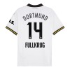 Maillot de Supporter Borussia Dortmund Fullkrug 14 Troisième 2024-25 Pour Homme